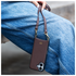 AVY Verstelbaar Leren Crossbody Telefoonkoord (130CM) Leather Chocolate afbeelding 2