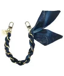 AVY Universeel Sjaal Telefoonkoord / Polsbandje (32CM) Obscura Blue afbeelding