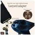 AVY Universeel Sjaal Telefoonkoord / Polsbandje (32CM) Obscura Blue afbeelding 6