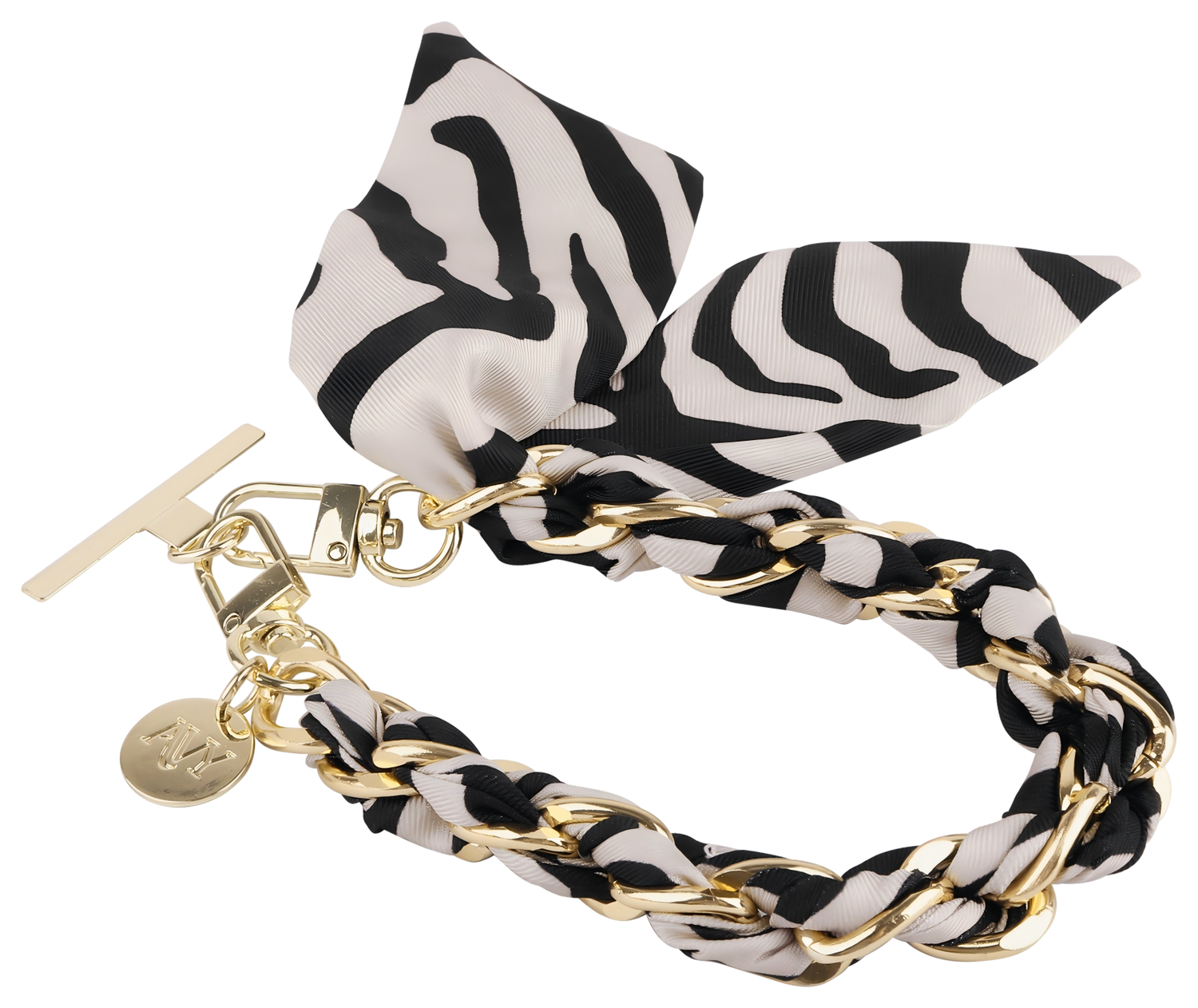 AVY Universeel Sjaal Telefoonkoord / Polsbandje (32CM) Serengeti Zebra afbeelding 9