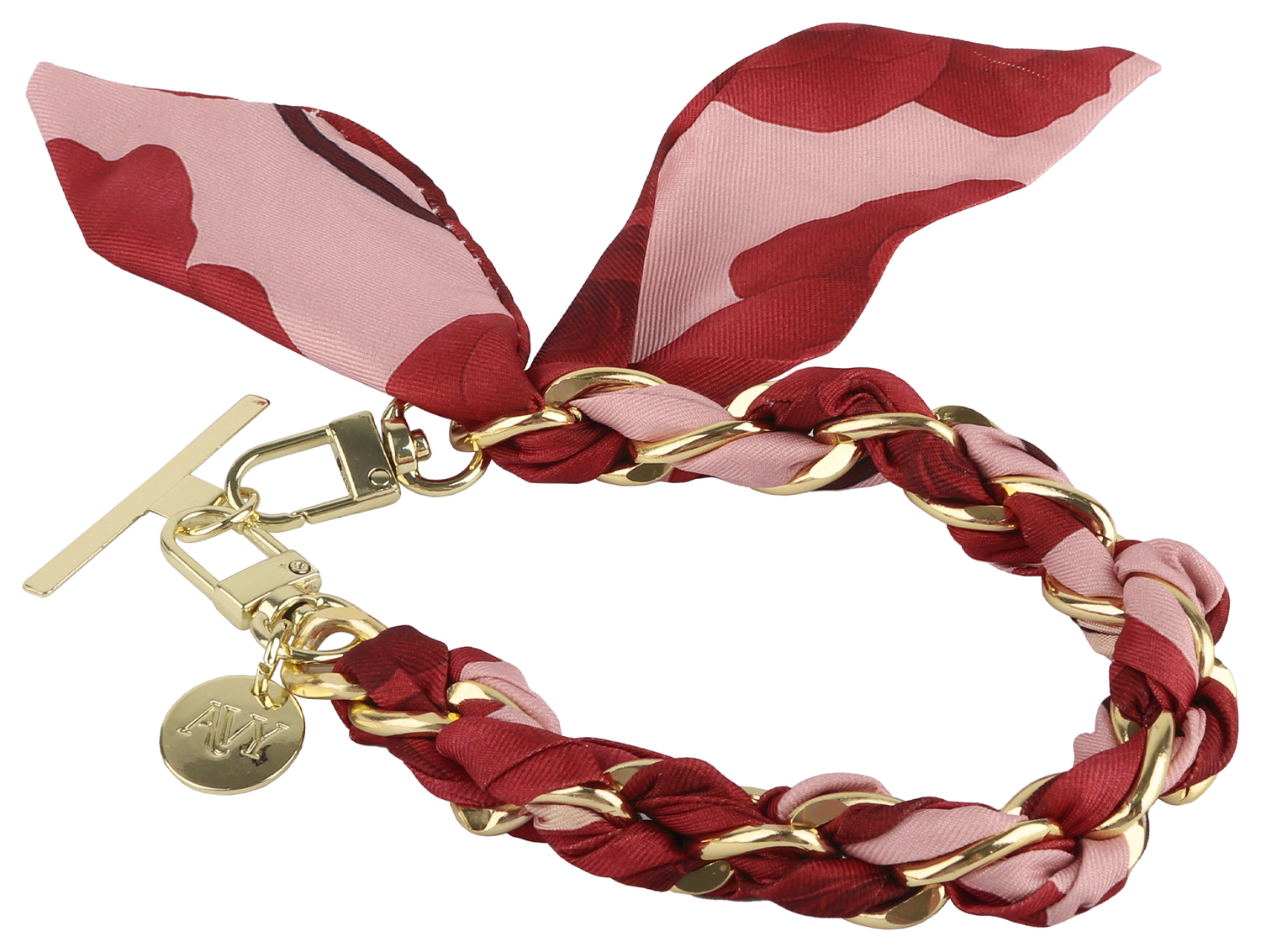 AVY Universeel Sjaal Telefoonkoord / Polsbandje (32CM) Botanique Roses afbeelding 8