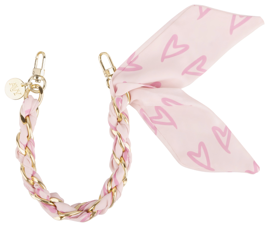 AVY Universeel Sjaal Telefoonkoord / Polsbandje (32CM) Cupid Blush afbeelding 8