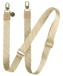 AVY Verstelbaar Nylon Crossbody Telefoonkoord (130CM) Aurum Gold afbeelding