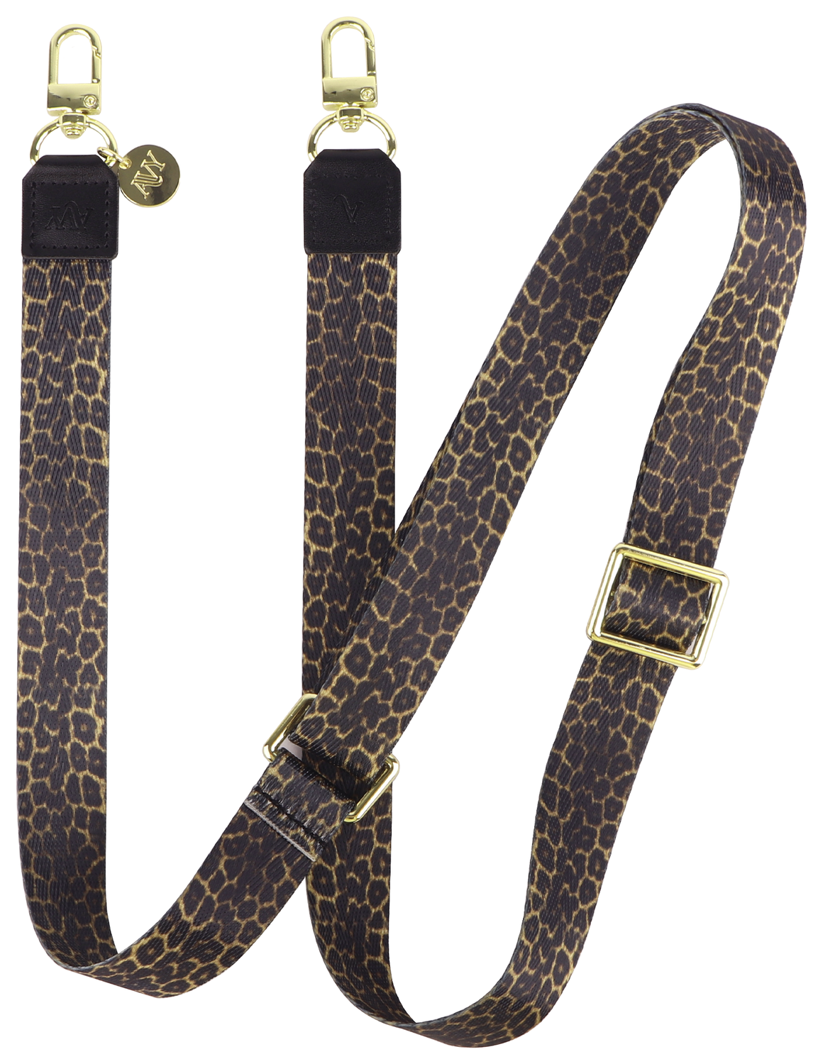AVY Verstelbaar Nylon Crossbody Telefoonkoord (130CM) Panthera Chic afbeelding 1