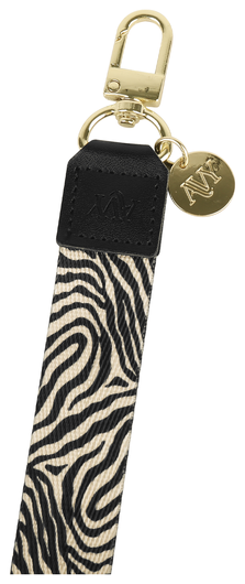 AVY Verstelbaar Nylon Crossbody Telefoonkoord (130CM) Serengeti Zebra afbeelding 9