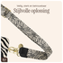 AVY Verstelbaar Nylon Crossbody Telefoonkoord (130CM) Serengeti Zebra afbeelding 5