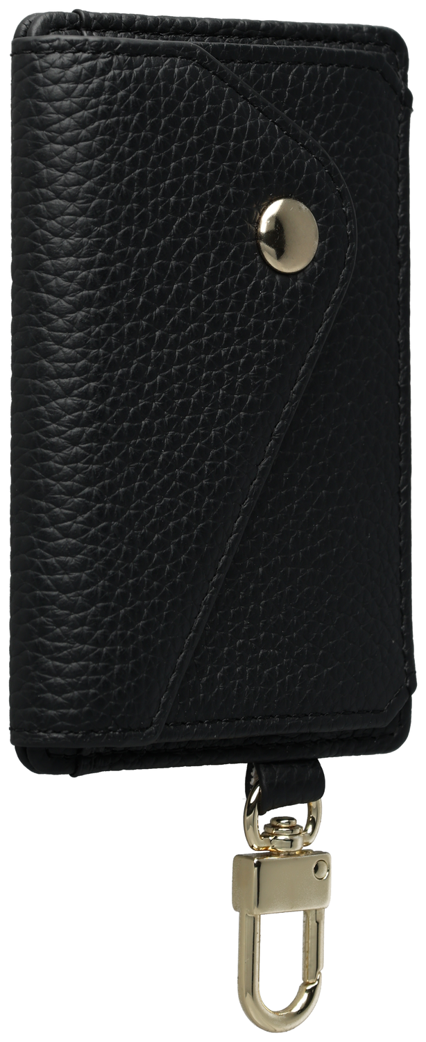 AVY Leren Wallet MagSafe Kaarthouder / Pasjeshouder Leather Black afbeelding 4