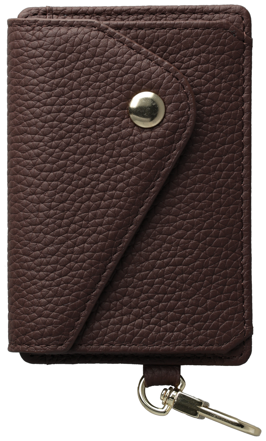 AVY Leren Wallet MagSafe Kaarthouder / Pasjeshouder Leather Chocolate afbeelding 1
