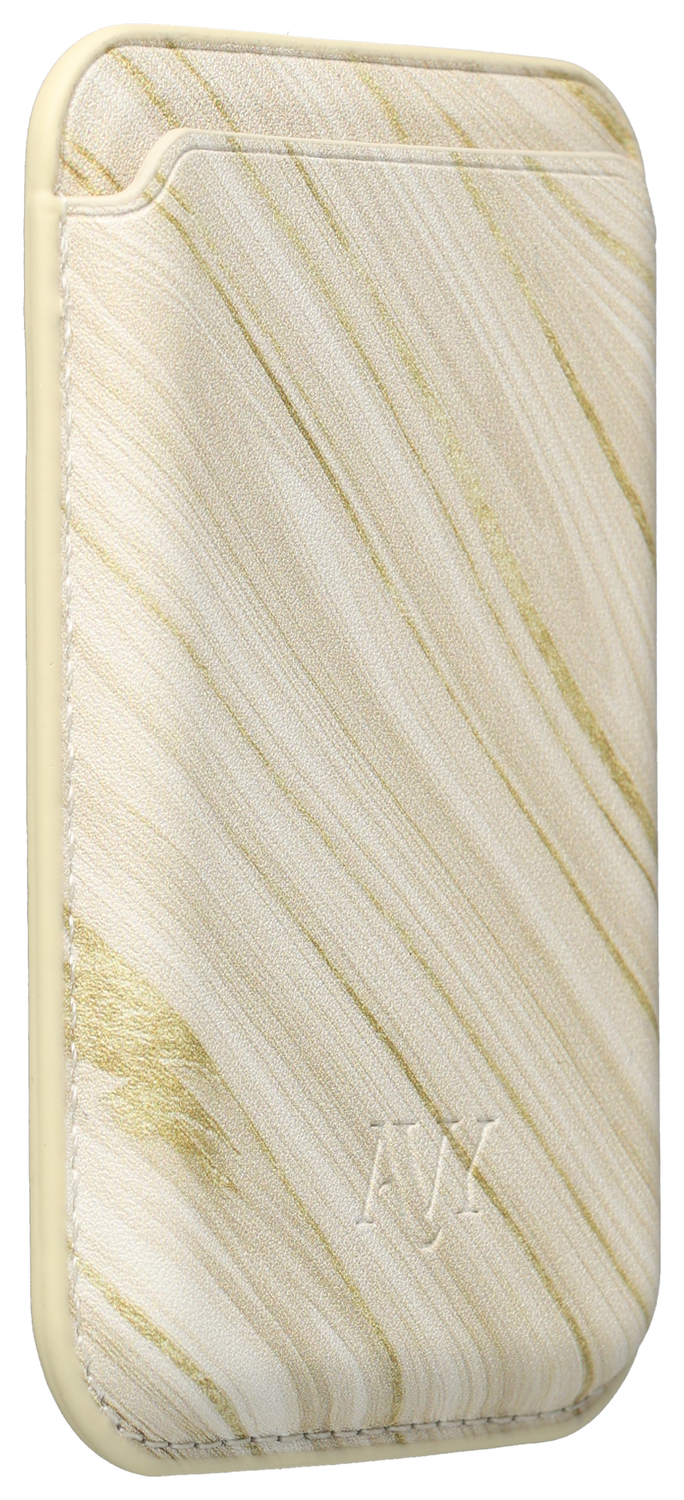 AVY Magnetische Wallet MagSafe Kaarthouder / Pasjeshouder Aurum Gold afbeelding 2
