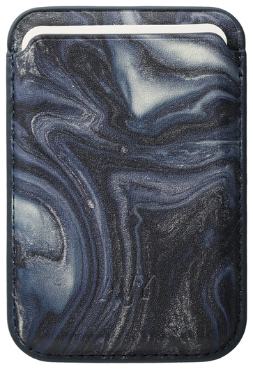 AVY Magnetische Wallet MagSafe Kaarthouder / Pasjeshouder Obscura Blue afbeelding 1