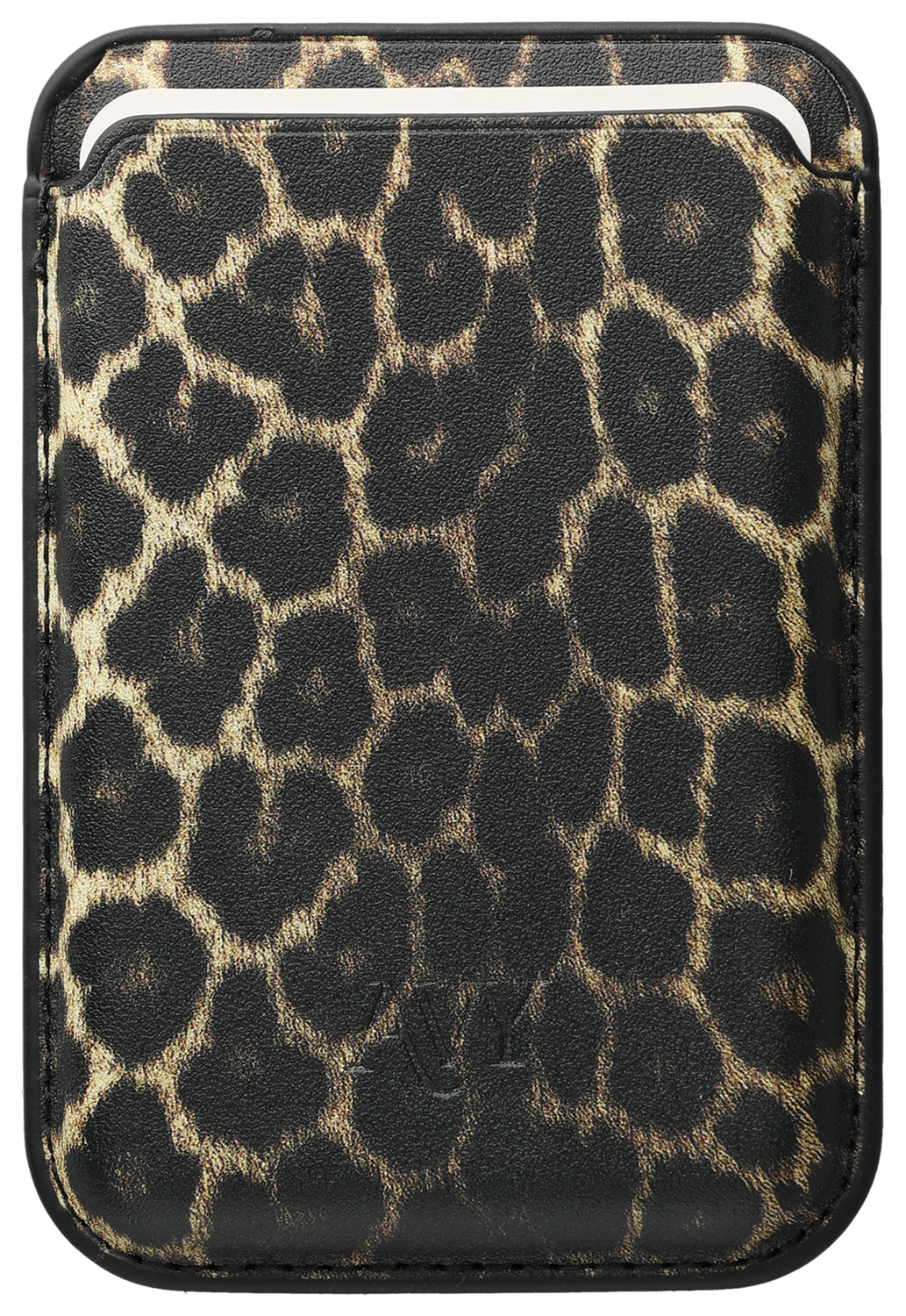 AVY Magnetische Wallet MagSafe Kaarthouder / Pasjeshouder Panthera Chic afbeelding 1