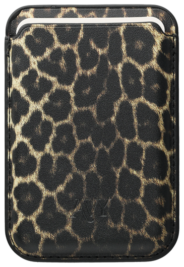 AVY Magnetische Wallet MagSafe Kaarthouder / Pasjeshouder Panthera Chic afbeelding 1