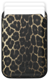 AVY Magnetische Wallet MagSafe Kaarthouder / Pasjeshouder Panthera Chic
