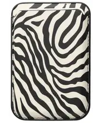AVY Magnetische Wallet MagSafe Kaarthouder / Pasjeshouder Serengeti Zebra afbeelding