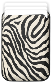 AVY Magnetische Wallet MagSafe Kaarthouder / Pasjeshouder Serengeti Zebra