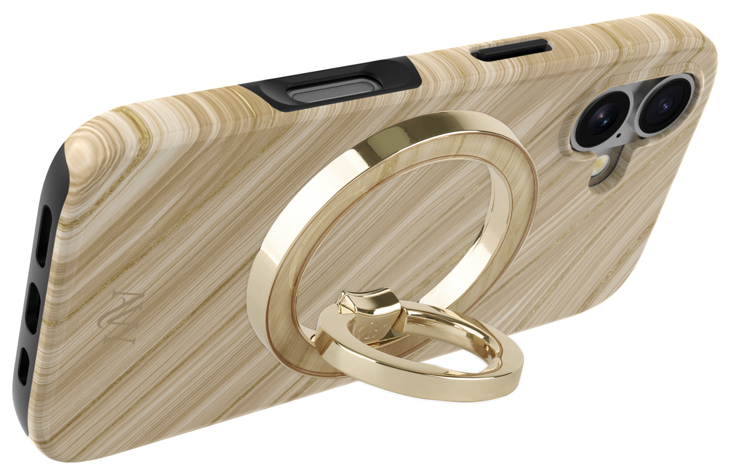 AVY Stand MagSafe Ring Stand / Vinger Houder Aurum Gold afbeelding 4