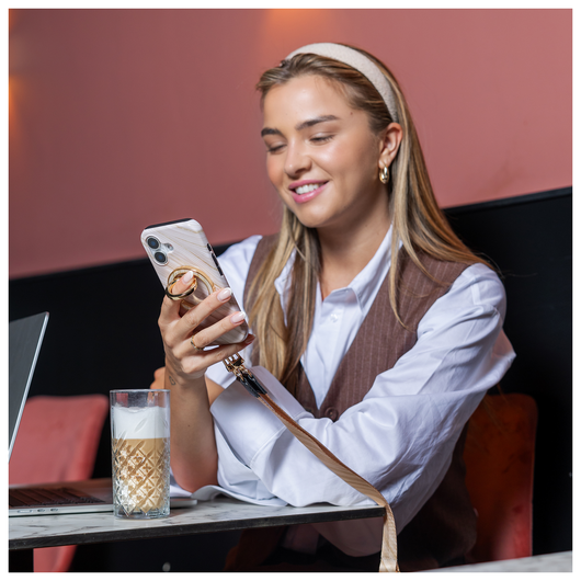 AVY Stand MagSafe Ring Stand / Vinger Houder Aurum Gold afbeelding 6