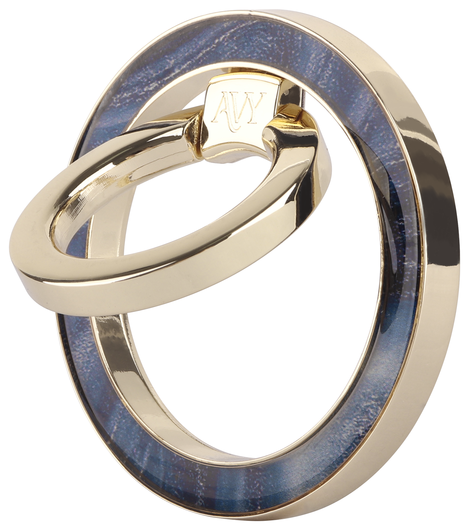 AVY Stand MagSafe Ring Stand / Vinger Houder Obscura Blue afbeelding 2