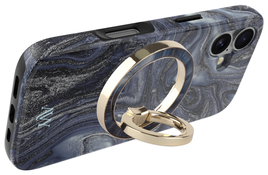 AVY Stand MagSafe Ring Stand / Vinger Houder Obscura Blue afbeelding 4