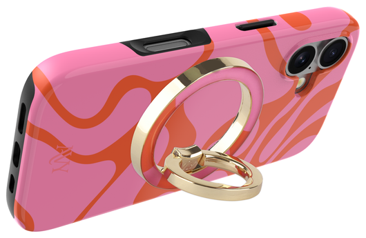 AVY Stand MagSafe Ring Stand / Vinger Houder Rosé Twist afbeelding 4