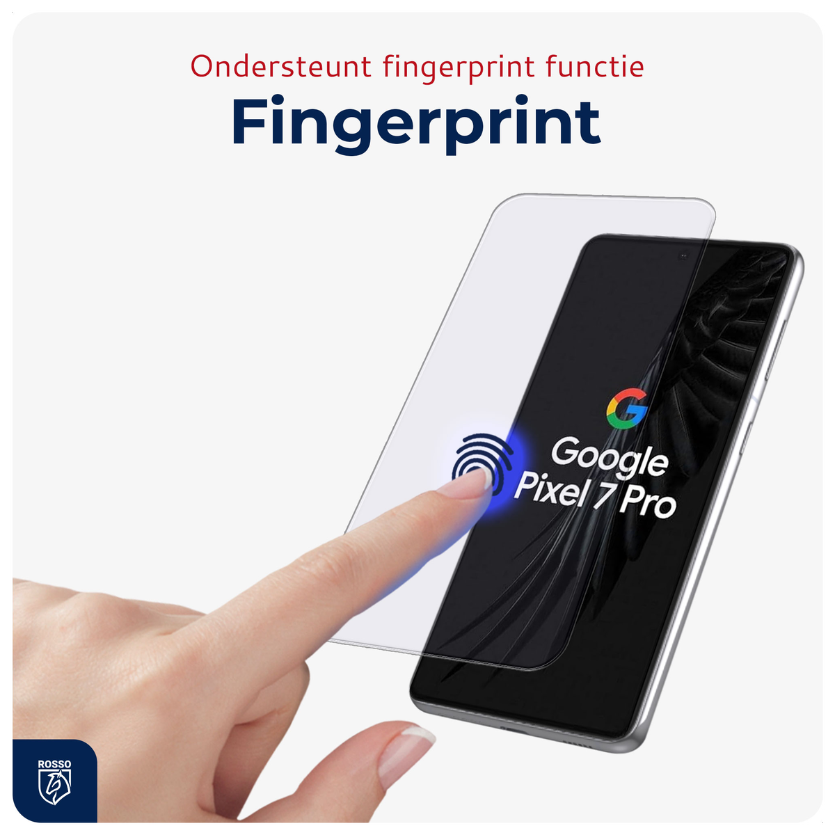 Rosso Google Pixel 7 Tempered Glass met Installatietray (2-Pack) afbeelding 2
