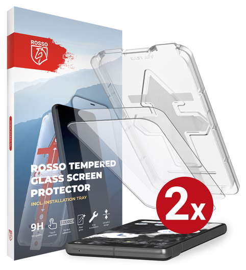 Rosso Google Pixel 7 Tempered Glass met Installatietray (2-Pack) afbeelding 12