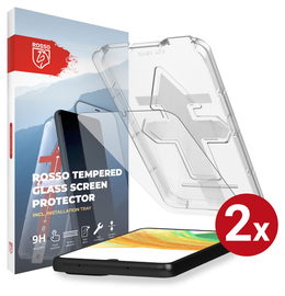 Rosso Samsung Galaxy A33 Tempered Glass met Installatietray (2-Pack) afbeelding
