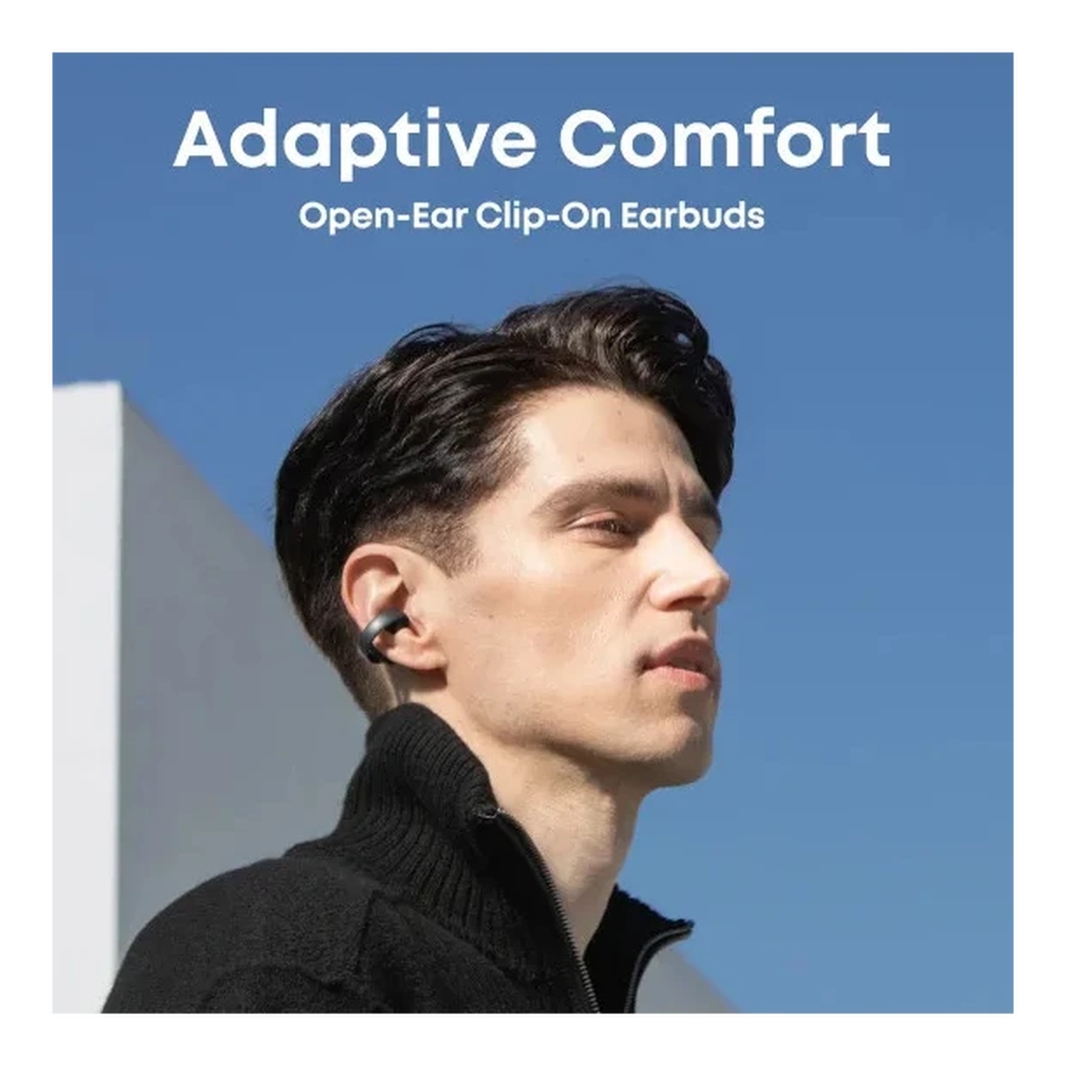 Anker Soundcore Aeroclip Open-Ear Oordopjes True Wireless Bluetooth Zwart afbeelding 8