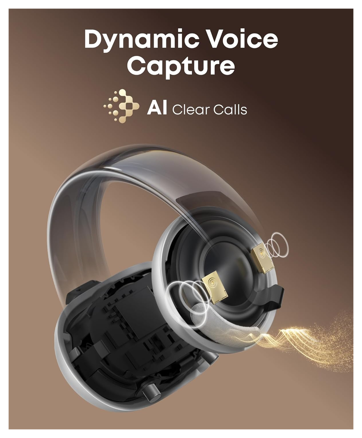 Anker Soundcore Aeroclip Open-Ear Oordopjes True Wireless Bluetooth Wit afbeelding 3