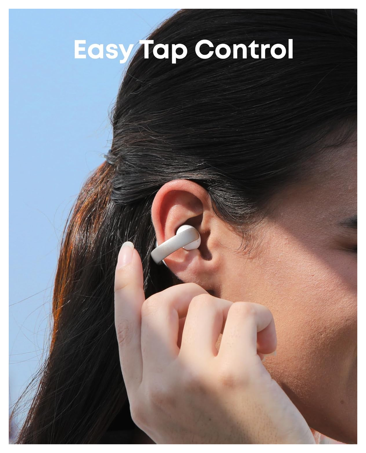 Anker Soundcore Aeroclip Open-Ear Oordopjes True Wireless Bluetooth Wit afbeelding 5