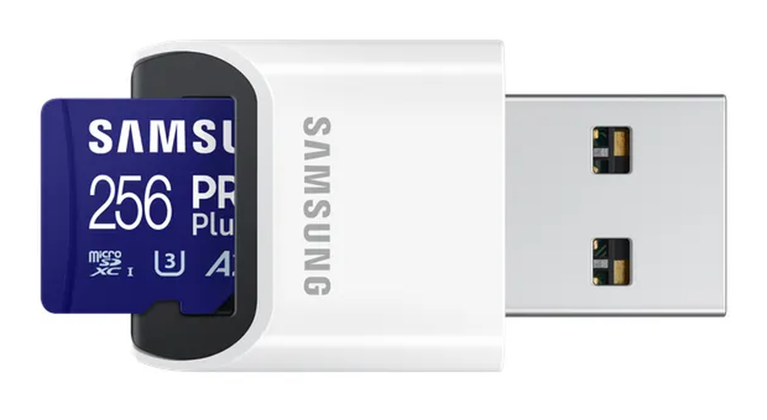 Samsung PRO Plus MicroSDXC Geheugenkaart 180MB/s met Adapter 256GB Blauw afbeelding 4