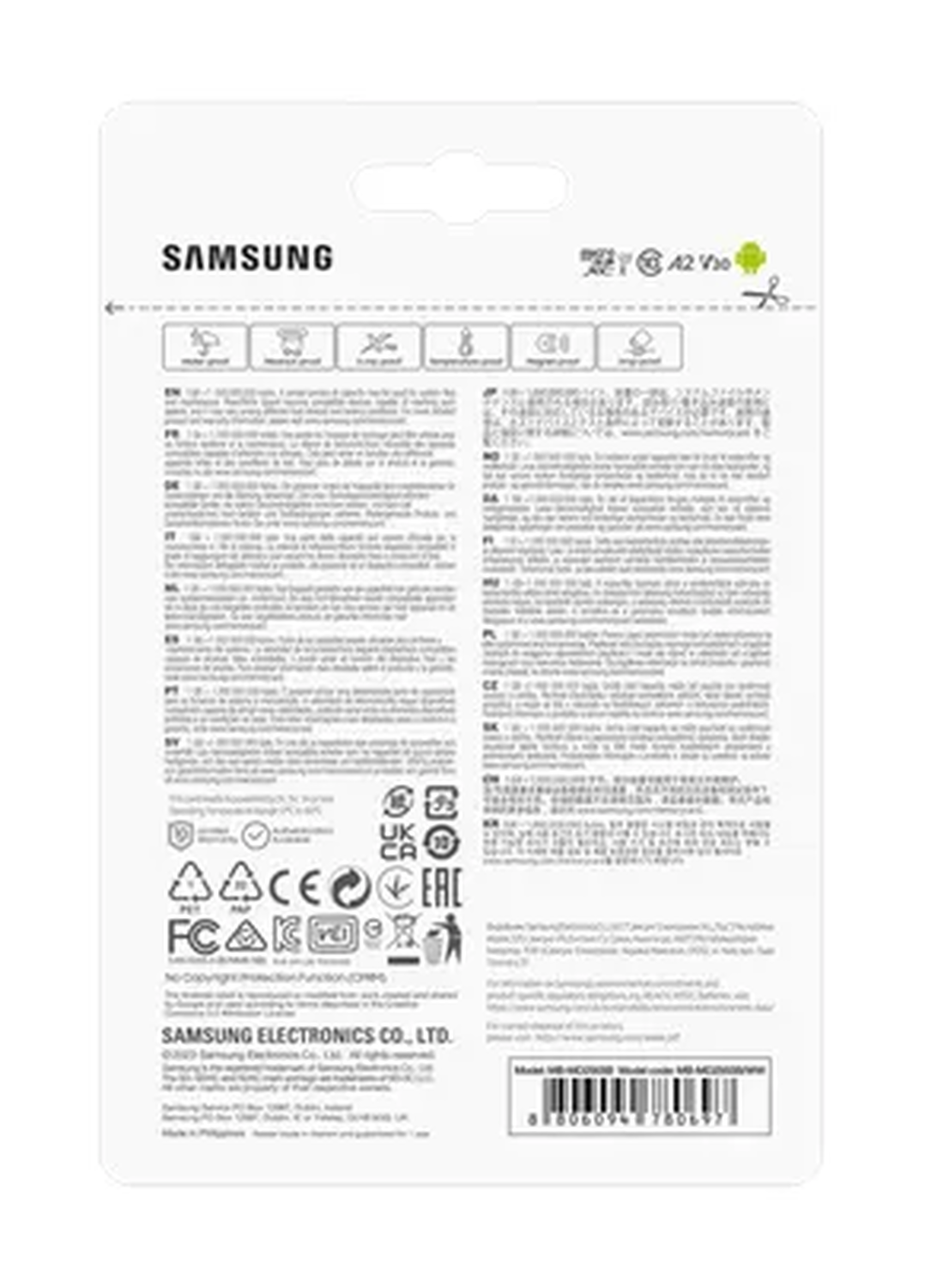 Samsung PRO Plus MicroSDXC Geheugenkaart 180MB/s met Adapter 256GB Blauw afbeelding 7