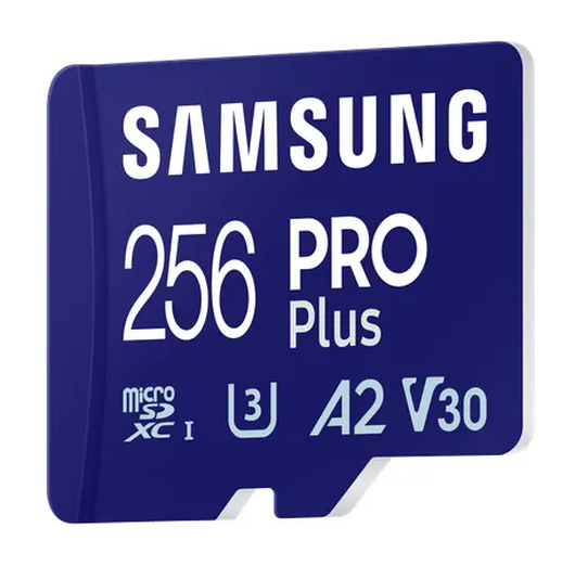 Samsung PRO Plus MicroSDXC Geheugenkaart 180MB/s met Adapter 256GB Blauw afbeelding 5