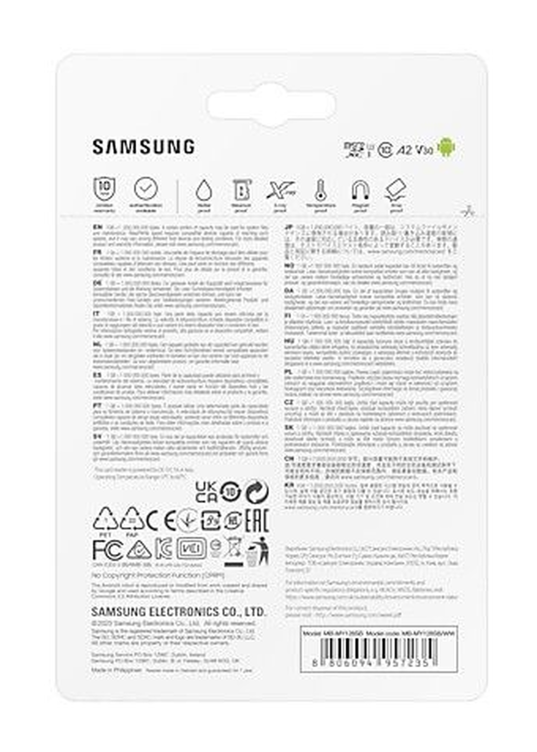 Samsung PRO Ultimate MicroSDXC Geheugenkaart 200MB/s met Adapter 128GB Blauw afbeelding 7