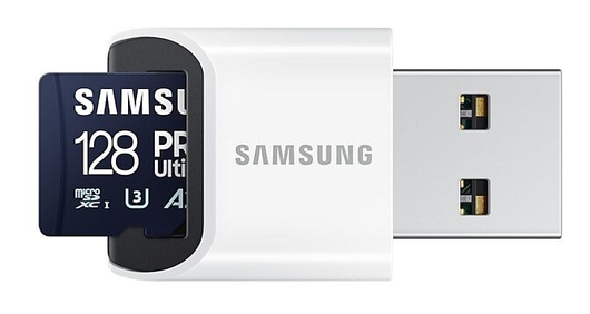 Samsung PRO Ultimate MicroSDXC Geheugenkaart 200MB/s met Adapter 128GB Blauw afbeelding 4