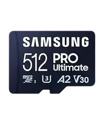Samsung PRO Ultimate MicroSDXC Geheugenkaart 200MB/s met Adapter 512GB Blauw afbeelding