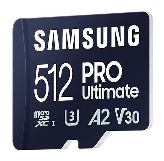 Samsung PRO Ultimate MicroSDXC Geheugenkaart 200MB/s met Adapter 512GB Blauw afbeelding 3