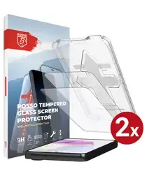 Rosso Samsung Galaxy A35 Tempered Glass met Installatietray (2-Pack) afbeelding