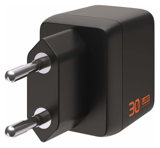 UAG SRGE 30W GaN Power Adapter USB-C/USB-A Snellader Zwart afbeelding 3