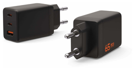 UAG SRGE 65W GaN Power Adapter 3-Poorts USB-C/USB-A Snellader Zwart