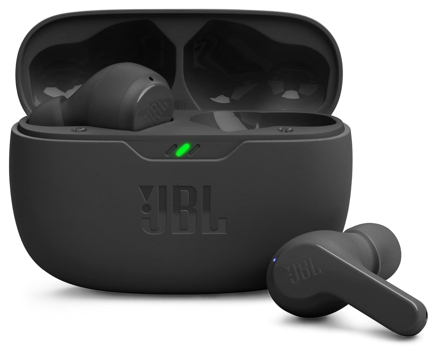 JBL Wave Beam Draadloze Oordopjes Deep Bass Sound Zwart afbeelding 1