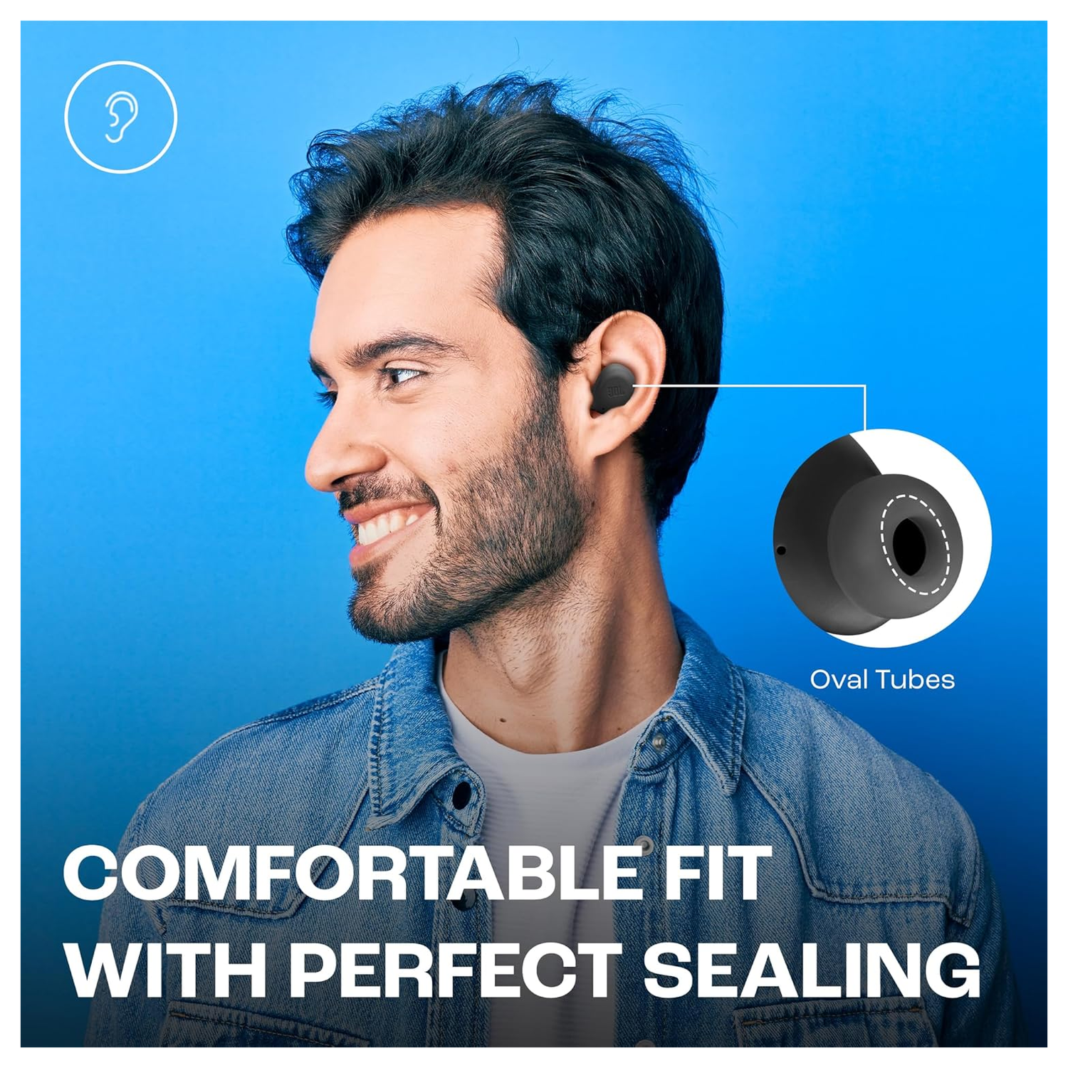 JBL Wave Buds Draadloze Oordopjes Zwart afbeelding 9