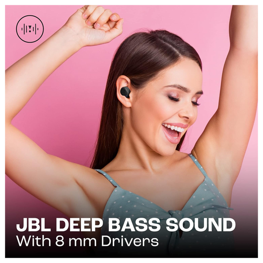 JBL Wave Buds Draadloze Oordopjes Zwart afbeelding 8