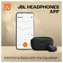 JBL Wave Buds Draadloze Oordopjes Zwart afbeelding 5