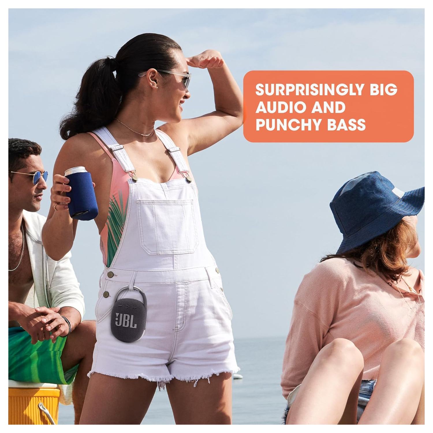 JBL Clip 4 Bluetooth Speaker Rood afbeelding 3