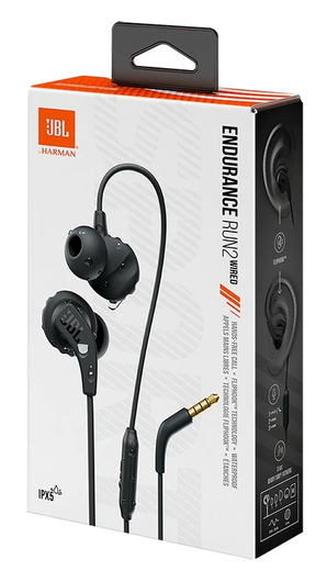 JBL Endurance Run 2 Sport In-Ear Oordopjes met 3.5mm Jack Aansluiting Zwart afbeelding 8