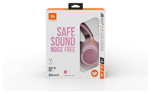 JBL 460 NC Draadloze Kinderkoptelefoon met Noise Cancelling Roze afbeelding 10
