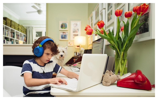 JBL 460 NC Draadloze Kinderkoptelefoon met Noise Cancelling Roze afbeelding 3