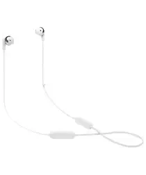 JBL Tune 215 Draadloze Bluetooth In-Ear Oordopjes met Nekband Wit afbeelding