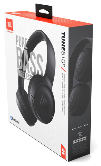 JBL Tune 510 Draadloze Koptelefoon Zwart afbeelding 10